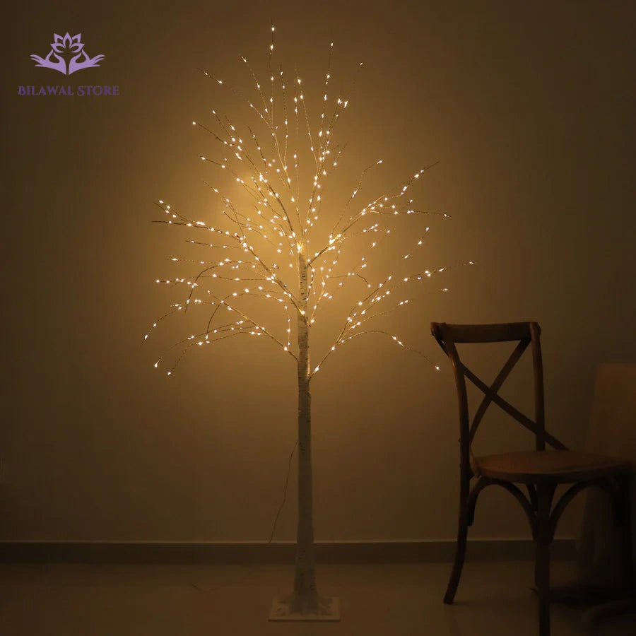 Bilawal Store | Warm White LED Birch Tree